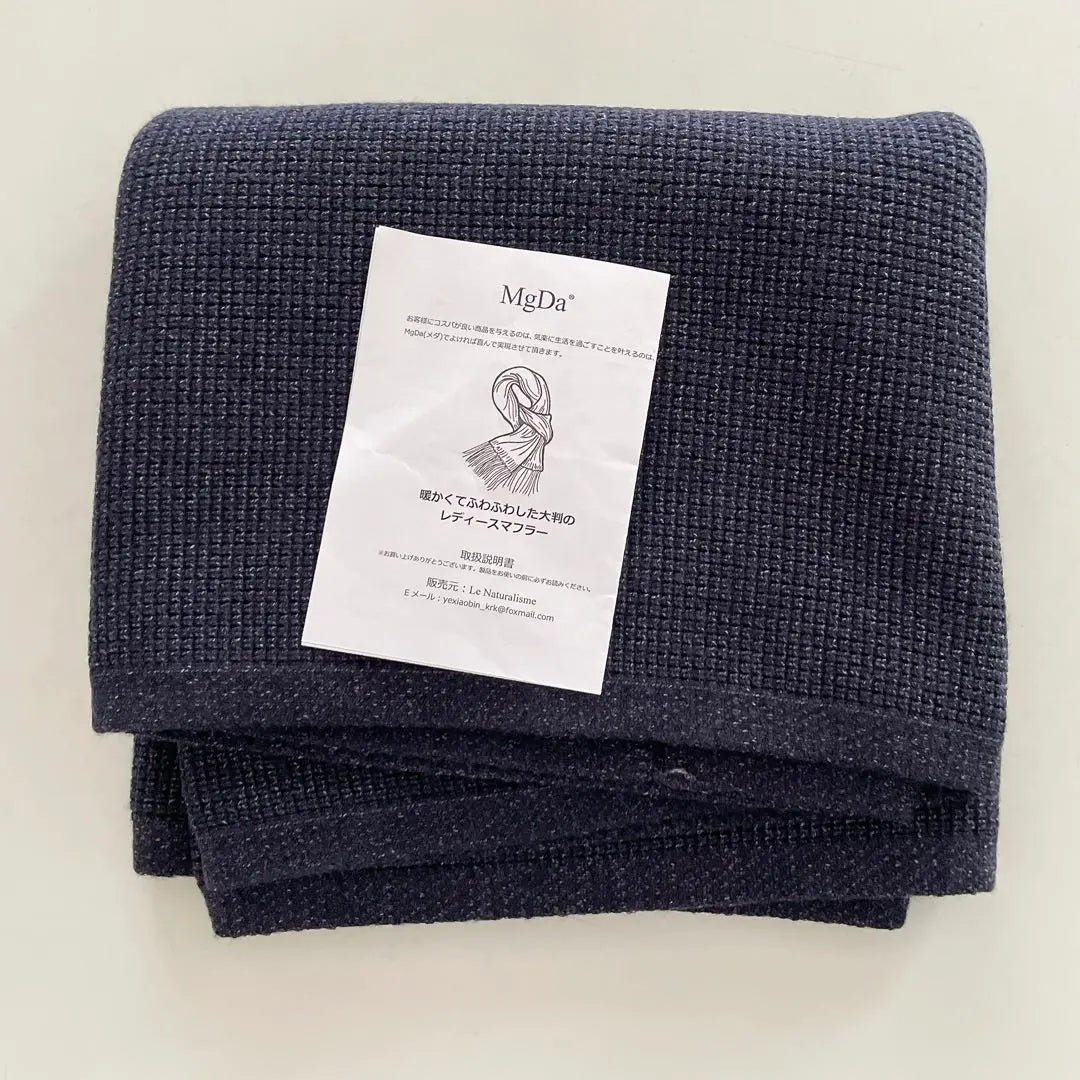 Snood Women's Thick Neck Warmer Winter Cold Protection Scarf Navy