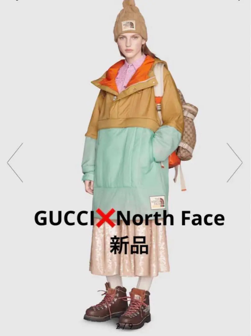 【New Product】NORTH FACE ❌ GUCCI ANORAK JACKET