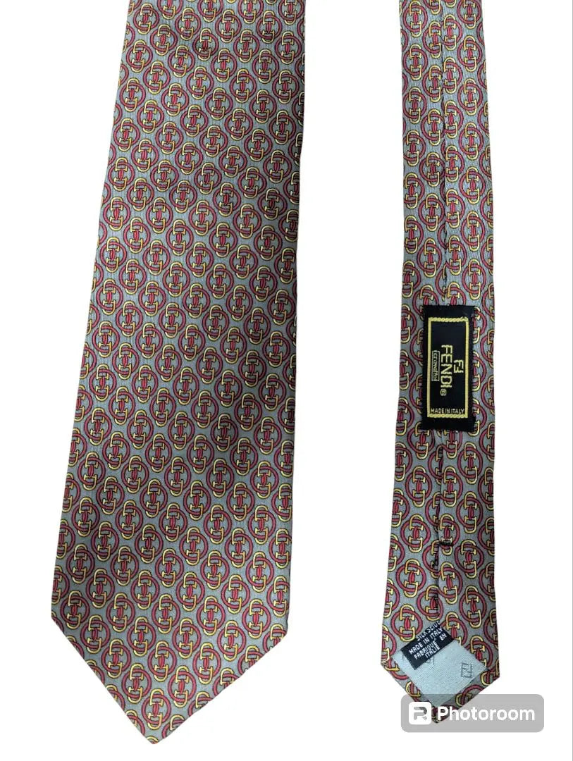 Fendi FENDI tie brand new and unused ☆ Silk