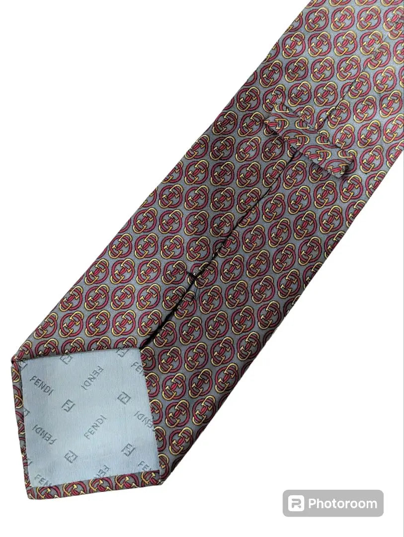 Fendi FENDI tie brand new and unused ☆ Silk