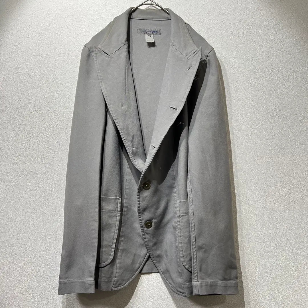 Camisa Comme des Garcons poco común, alta calidad, diseño, poliencogible, chaqueta entallada