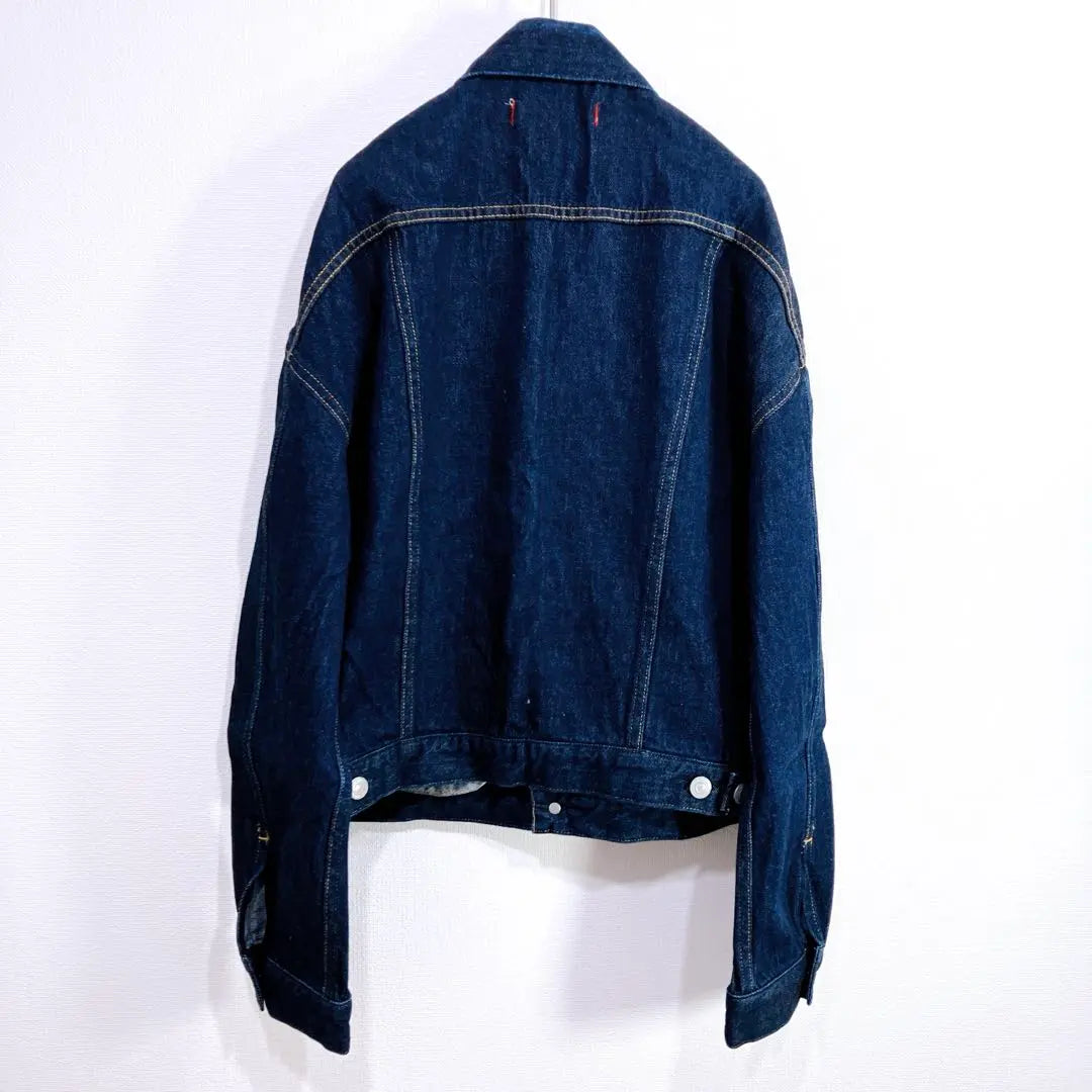 Domingo DOMINGO Denim Jacket Stitch Over -size Dark blue A951 | ドミンゴdomingo デニムジャケット　ステッチ　オーバーサイズ　濃紺a951