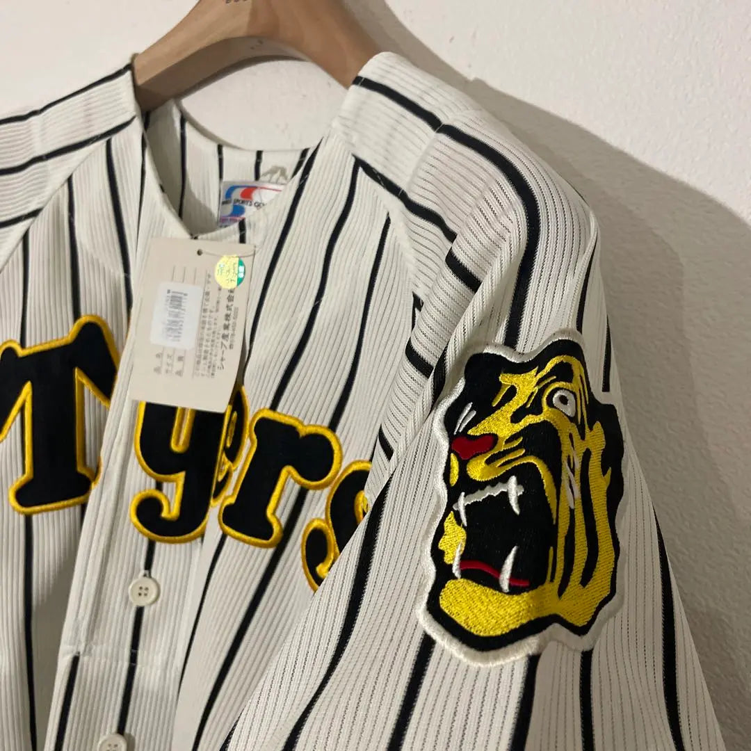 Unused Tagged Hanshin Tigers Sharp Industrial Age Vintage Uniform