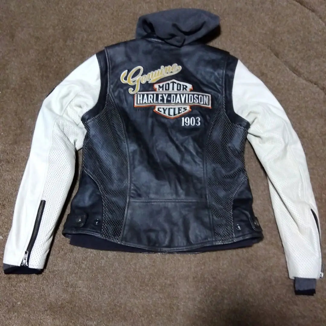 Harley Davidson RALLYRUNNE R 3 Inn 1 Leather Jacket S | ハーレーダビッドソン Rallyrunne r 3イン1レザージャケット S