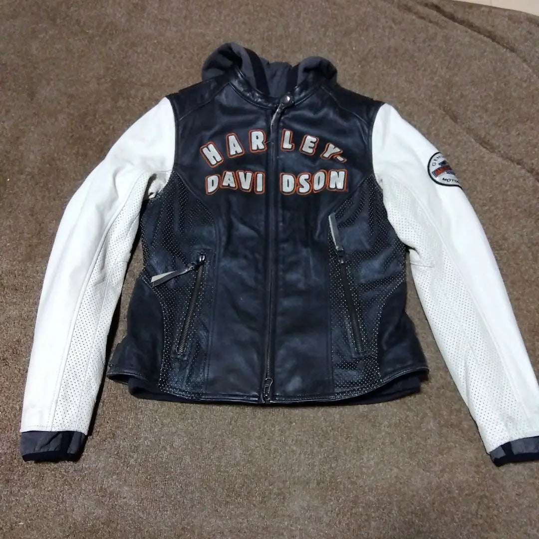 Harley Davidson RALLYRUNNE R 3 Inn 1 Leather Jacket S | ハーレーダビッドソン Rallyrunne r 3イン1レザージャケット S