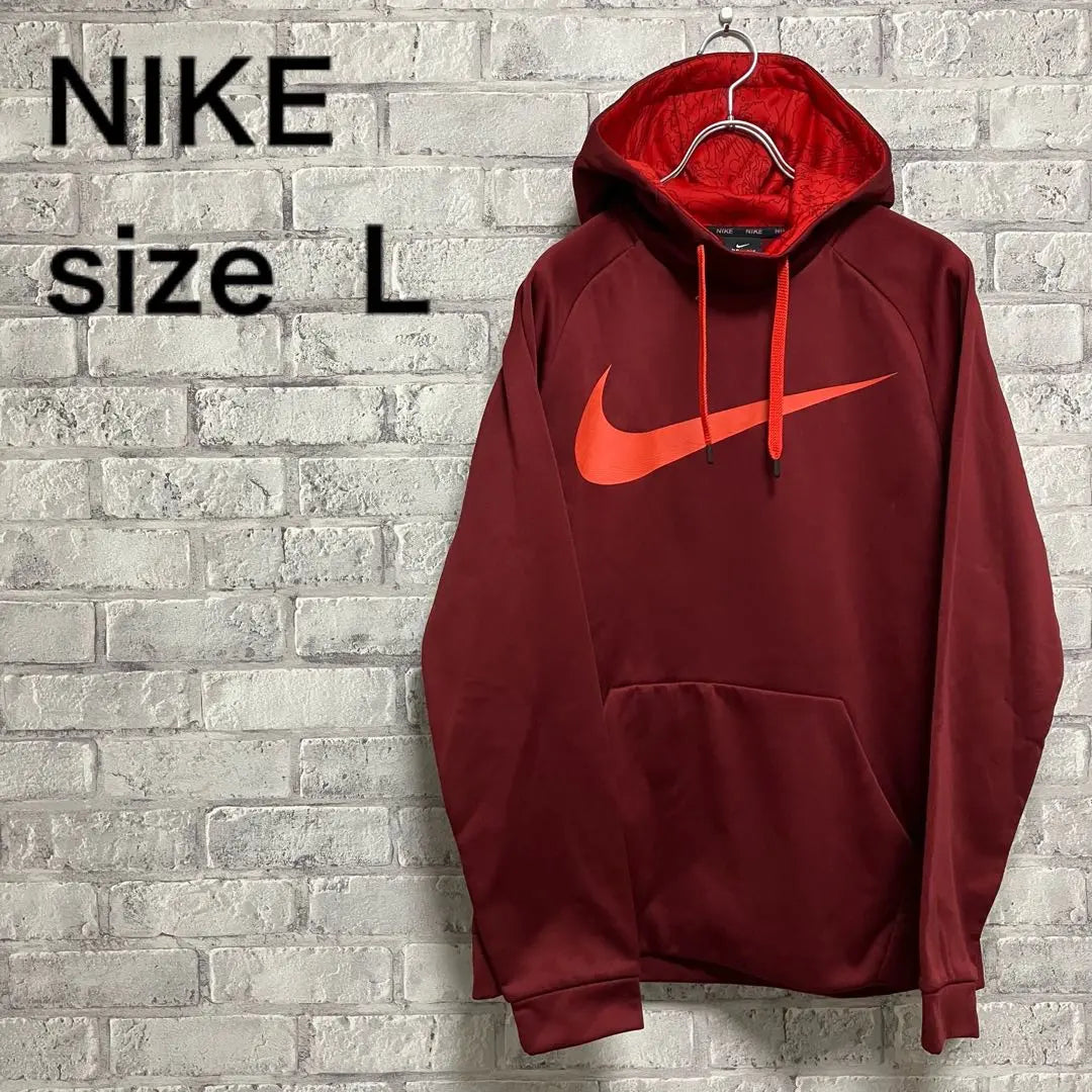 [NIKE] Sudadera con capucha Nike talla L elegante y moderna