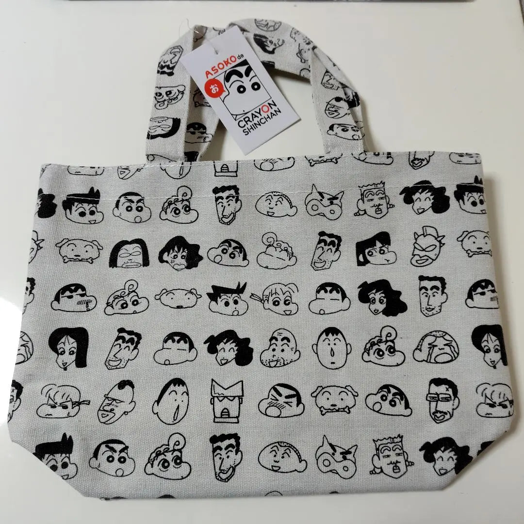 ASOKO Crayon Shin-chan mini tote bag