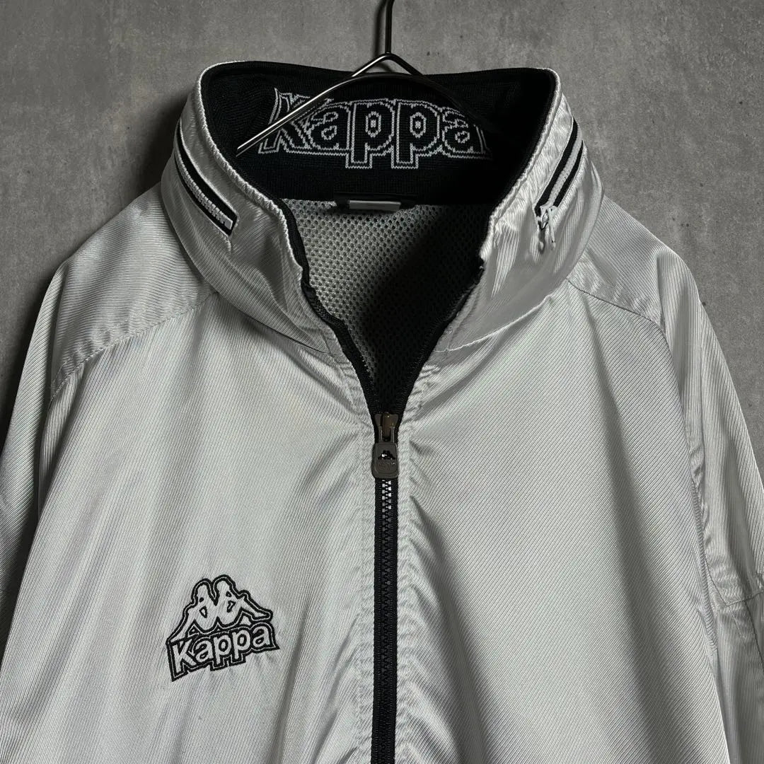 [~Hermoso] Años 90, VIEJO Kappa | Old Kappa, chaqueta de nailon bordada | 【〜綺麗】90s，OLD Kappa｜オールド カッパ，刺繍，ナイロンジャケット