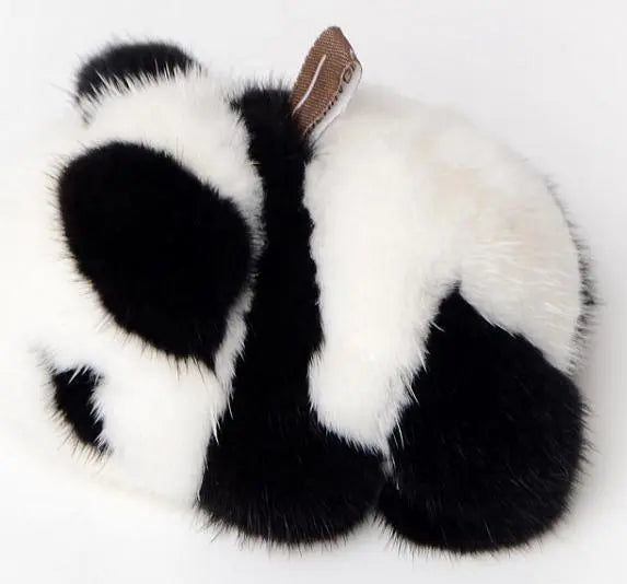 New limited ★ Panda -chan ★ finest mink Far Charm /Keychain fur fur