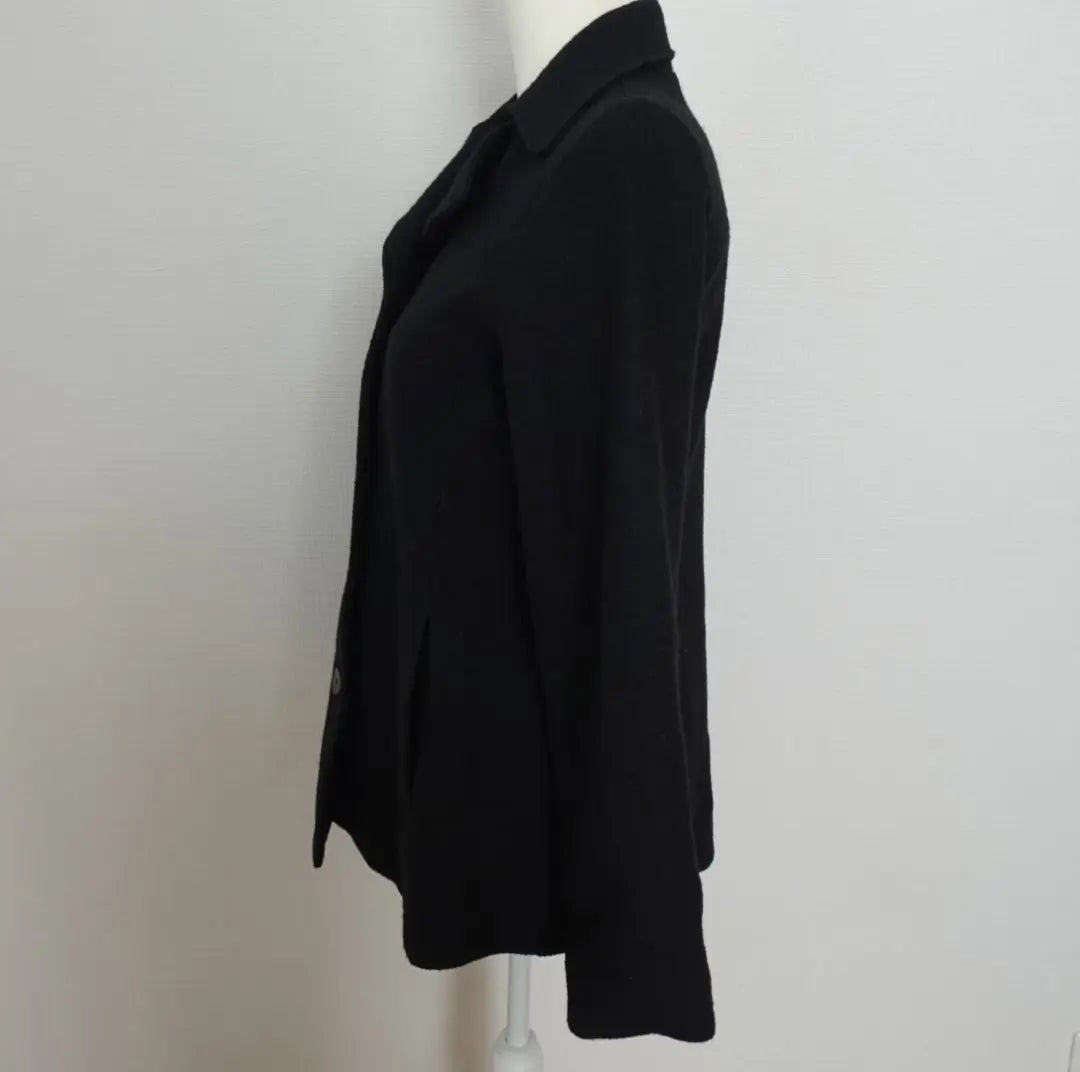 [Kh] Kaash/Peacoat/Wool/Single/Black/Black/38/Lining included