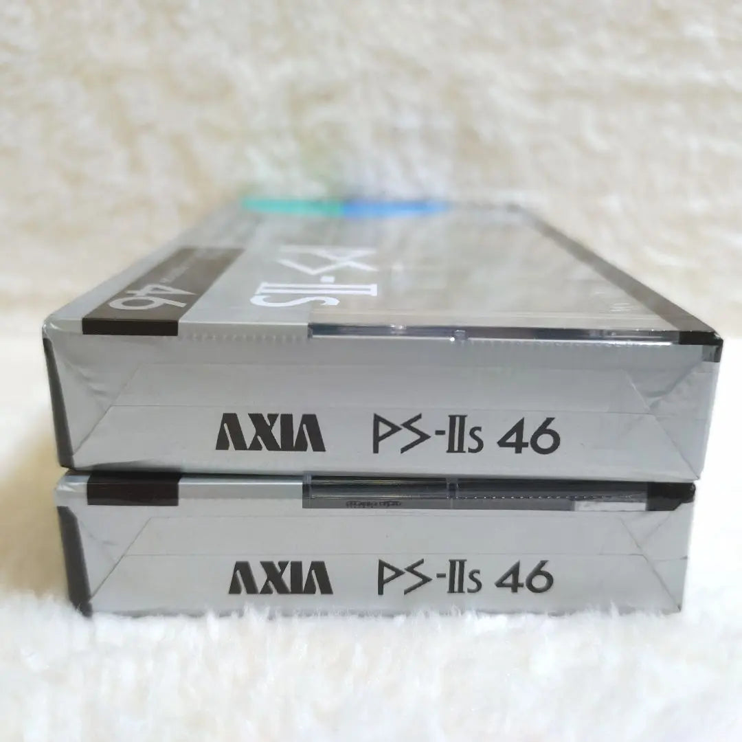 [Rare/Unused] AXIA PS-IIs 46 minutes TYPE II High position 2 pieces