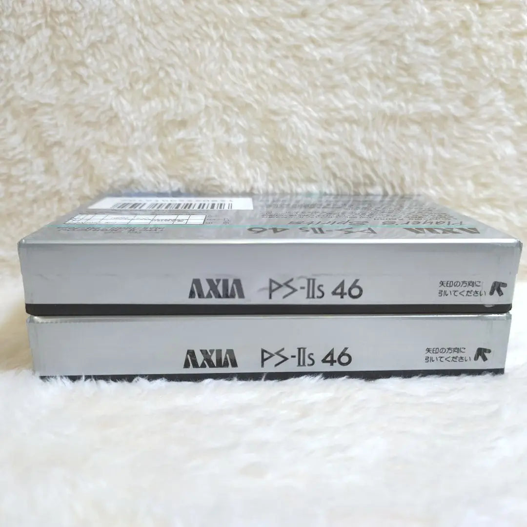 [Rare/Unused] AXIA PS-IIs 46 minutes TYPE II High position 2 pieces