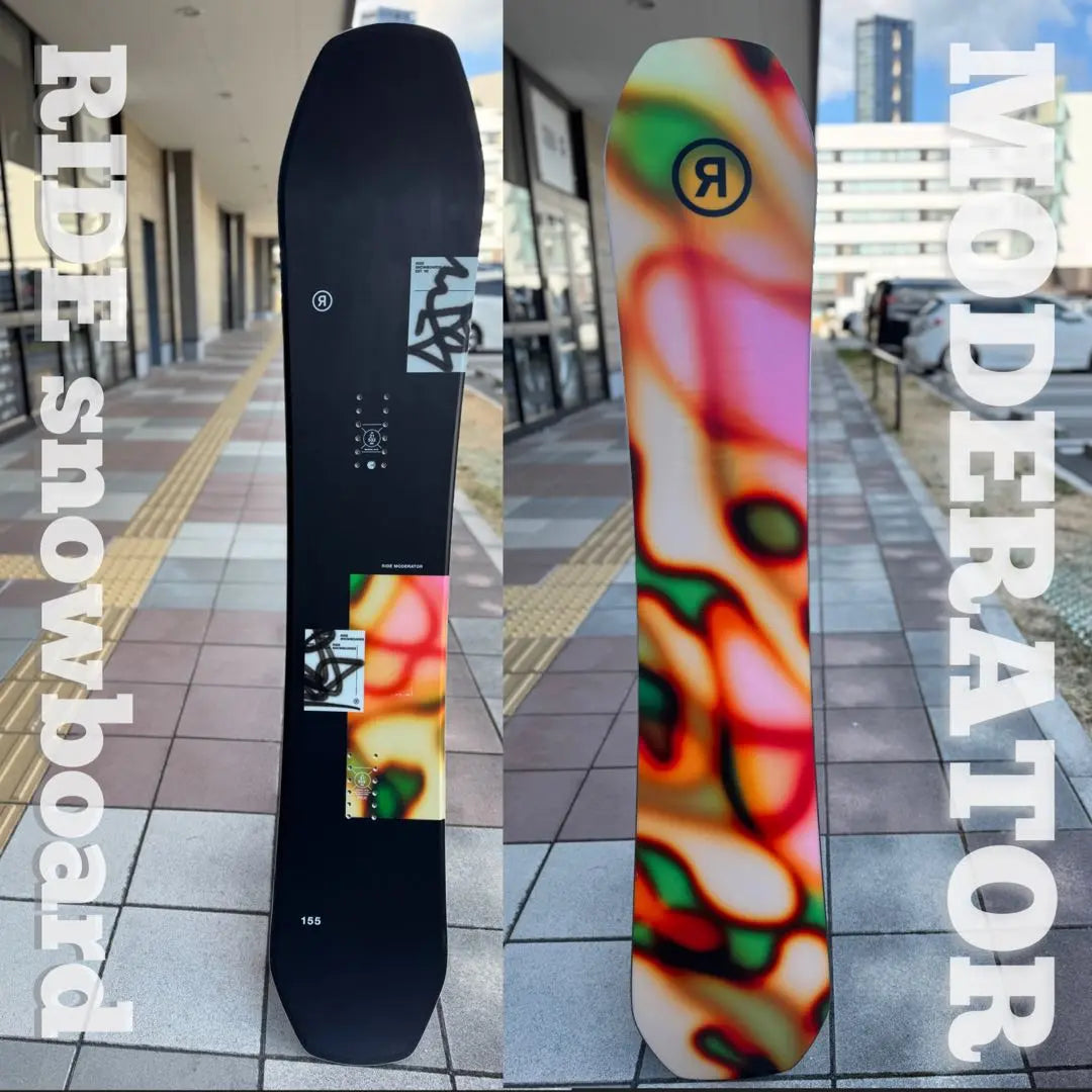 RIDE/Ride MODERATOR 155 Snowboard Board 24-25