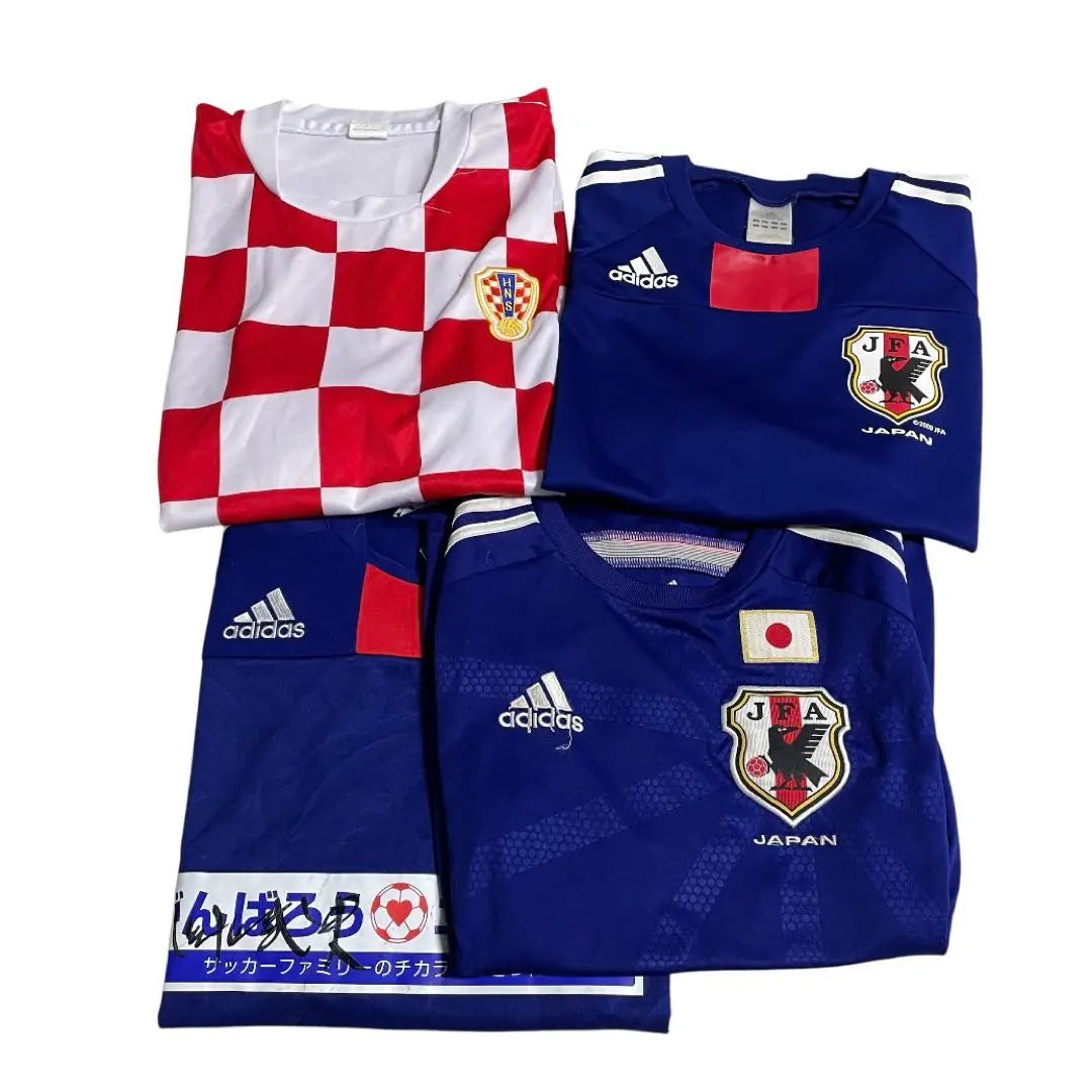 Overseas soccer game shirts set of 13