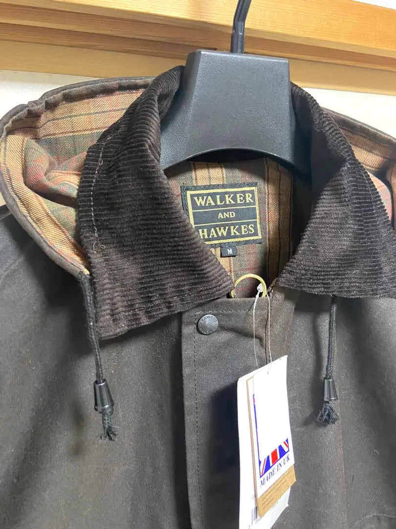 WALKER AND HAWKES OILED HOOD JACKET UK