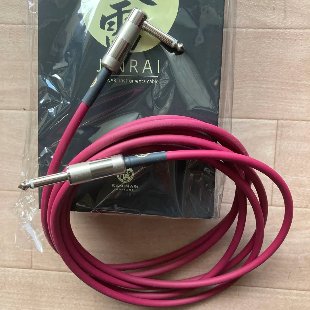 Cable de guitarra con efecto KAMINARI Jinrai de 3 m S/L Piezas de guitarra