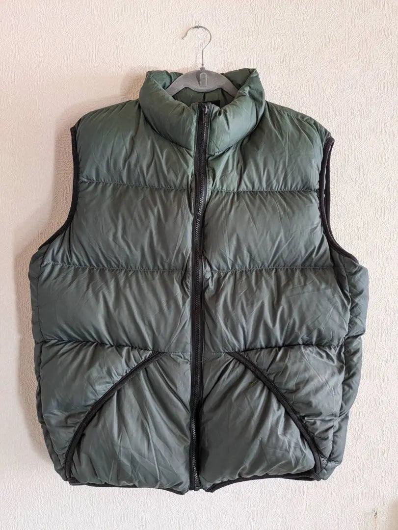 FEATHERED FRIENDS Down Vest L Size Dark Green | FEATHERED FRIENDS ダウンベスト Lサイズ ダークグリーン