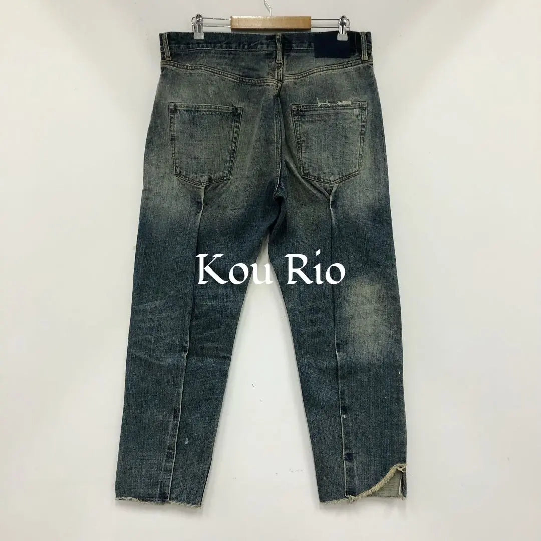 Pantalones de mezclilla incomparables de VISVIM Journeyman