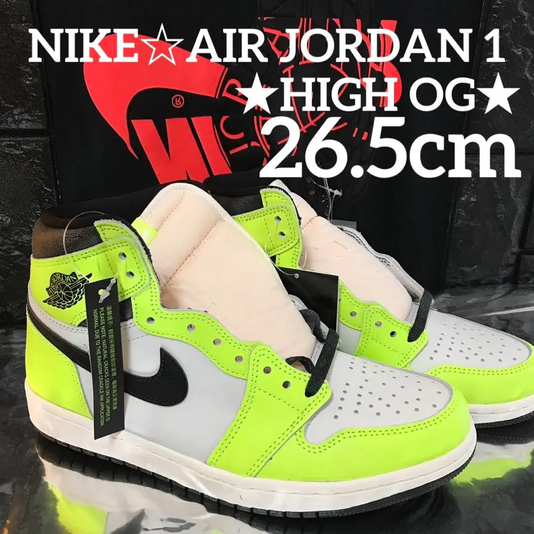 Price reduction is not possible ♪ Nike ☆ Air Jordan 1 ★ High OG ★ 26.5cm