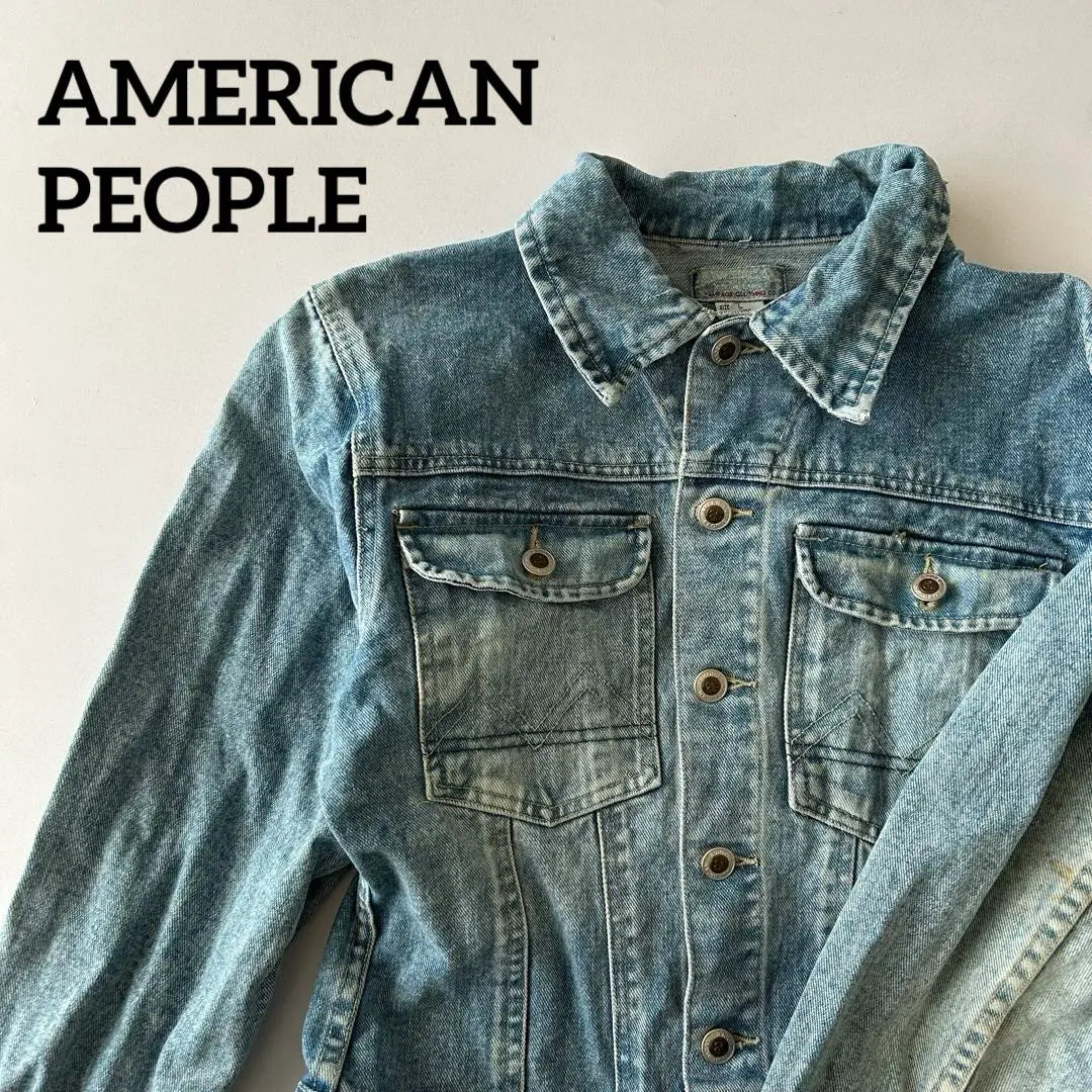 *American People Light Blue Denim Jean Jacket