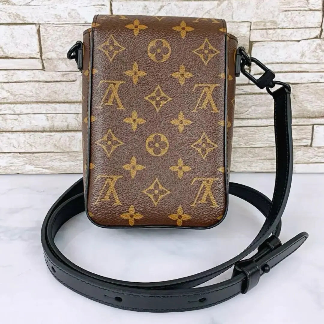 [Excelente estado] Cartera vertical portátil Louis Vuitton LV