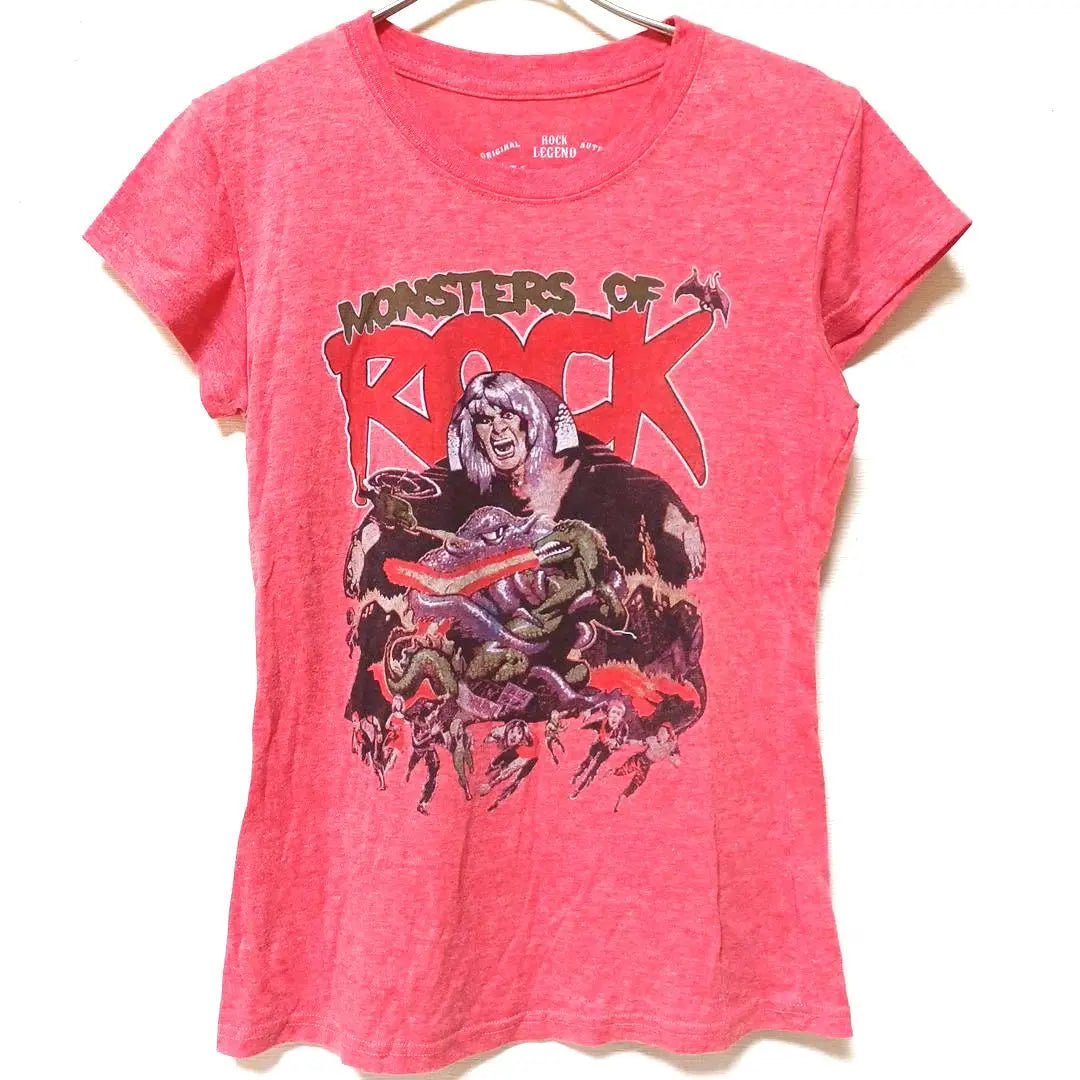 ⑭ Monsters of Rock Rock T-shirt Short-sleeved T-shirt