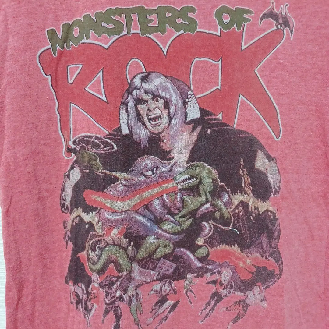 ⑭ Monsters of Rock Rock T-shirt Short-sleeved T-shirt