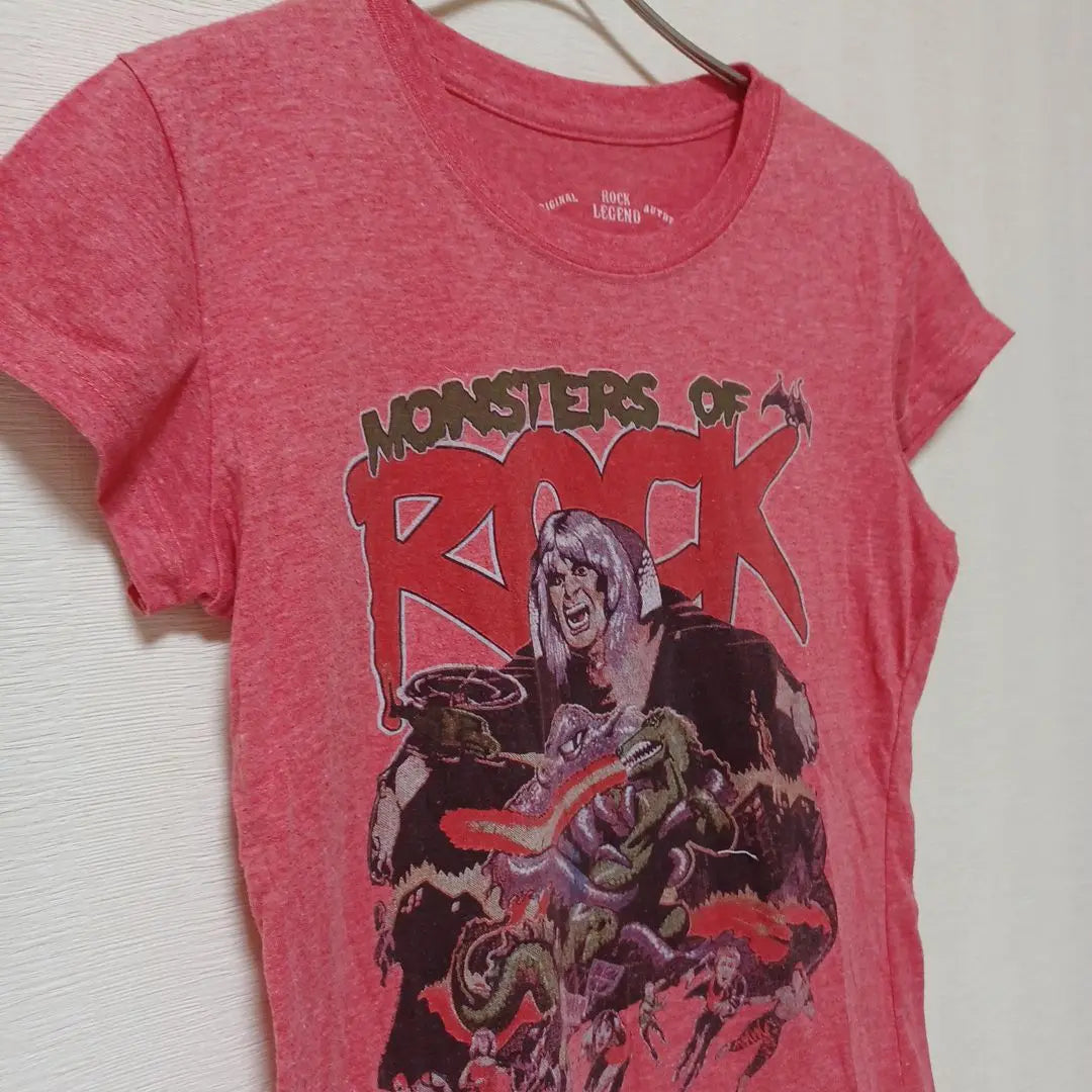 ⑭ Monsters of Rock Rock T-shirt Short-sleeved T-shirt