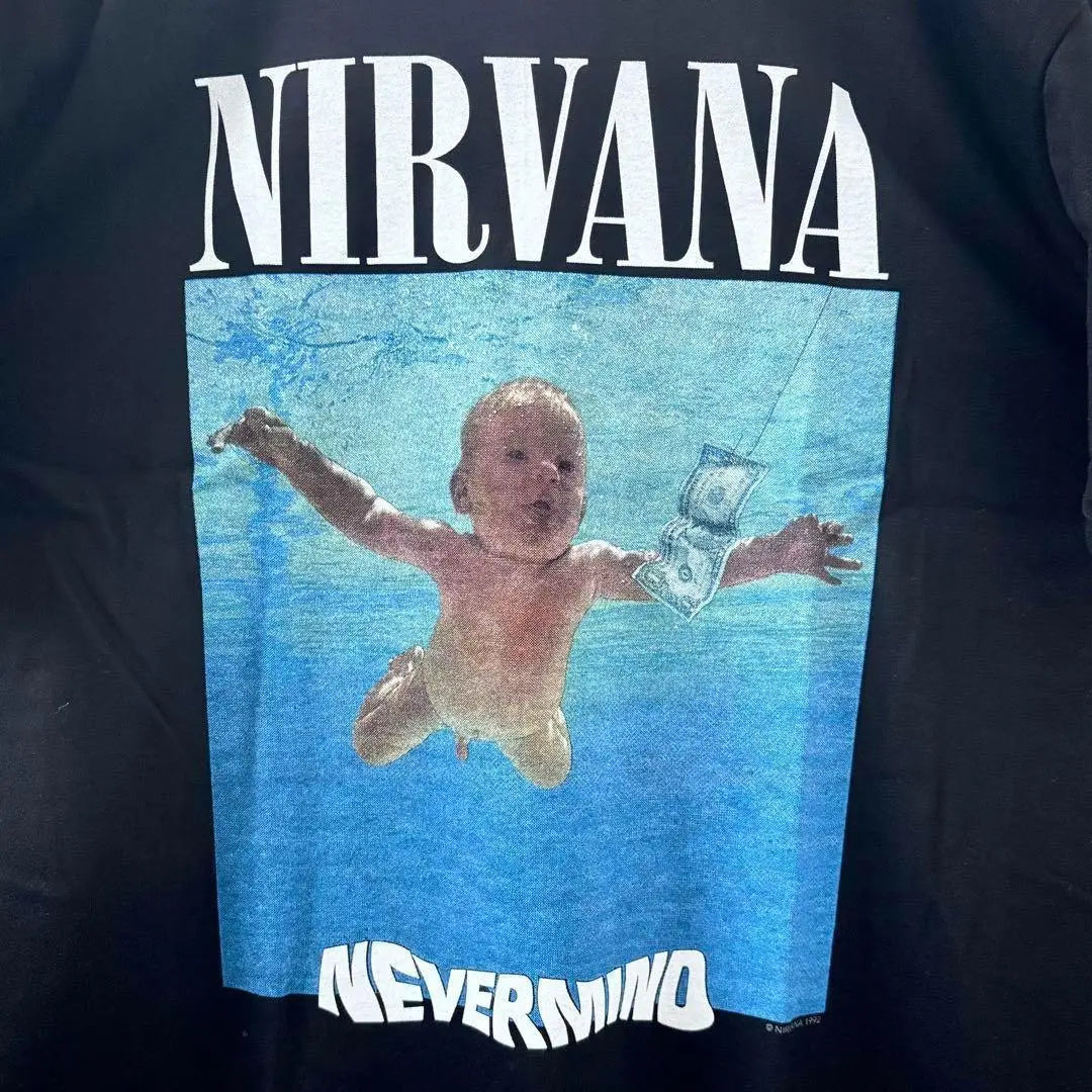 High Quality NIRVANA Nevermind Rock T-shirt 100% Cotton New L Size