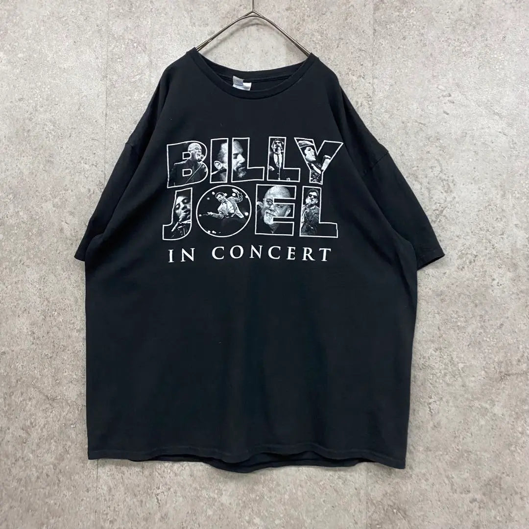 Rare [Used Clothing] Billy Joel Band T-shirt Double-sided Print Men's 2XL