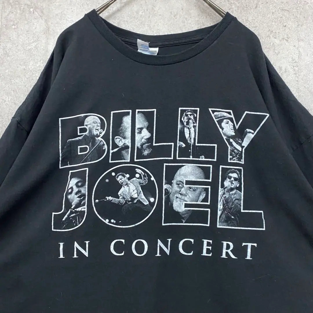 Rare [Used Clothing] Billy Joel Band T-shirt Double-sided Print Men's 2XL