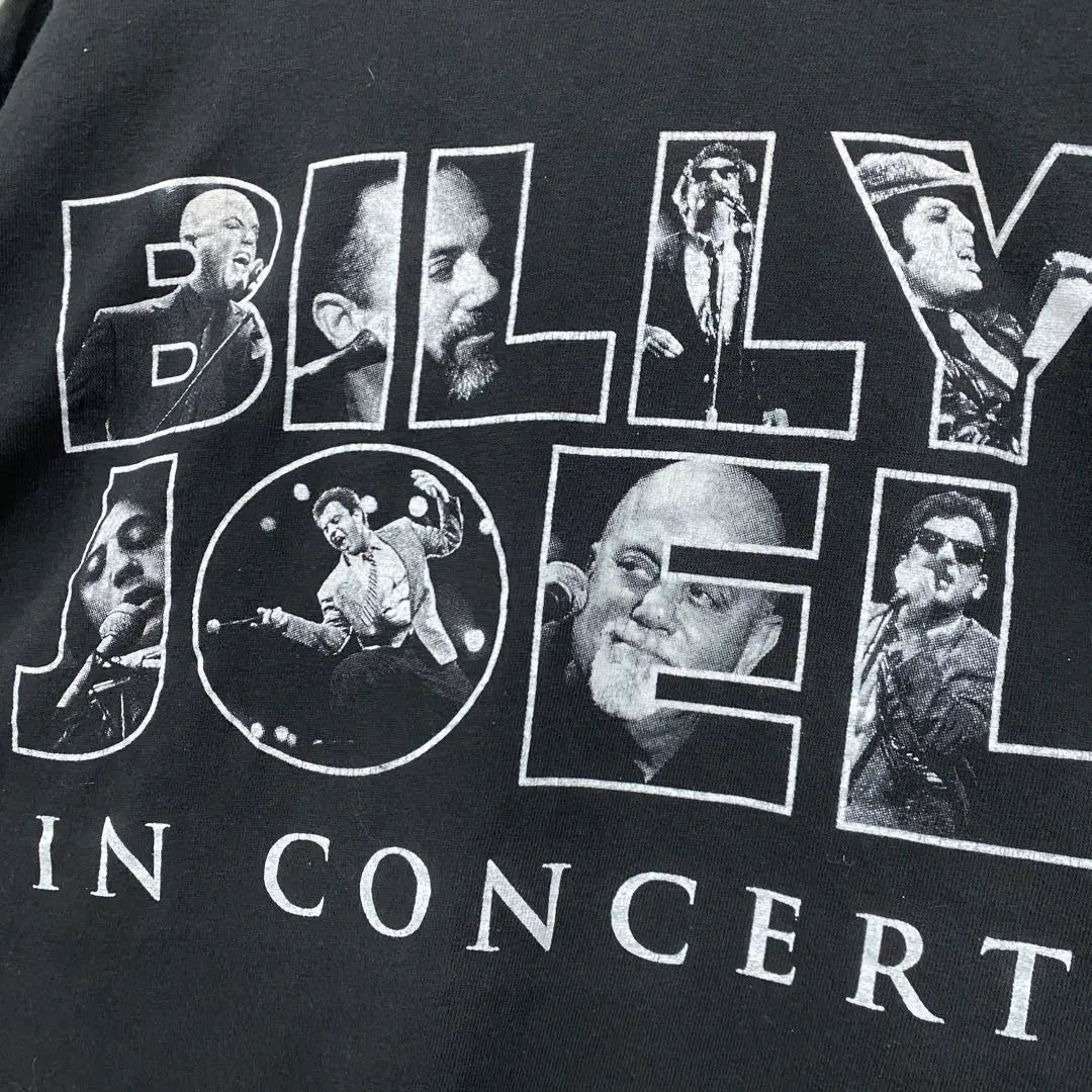 Rare [Used Clothing] Billy Joel Band T-shirt Double-sided Print Men's 2XL