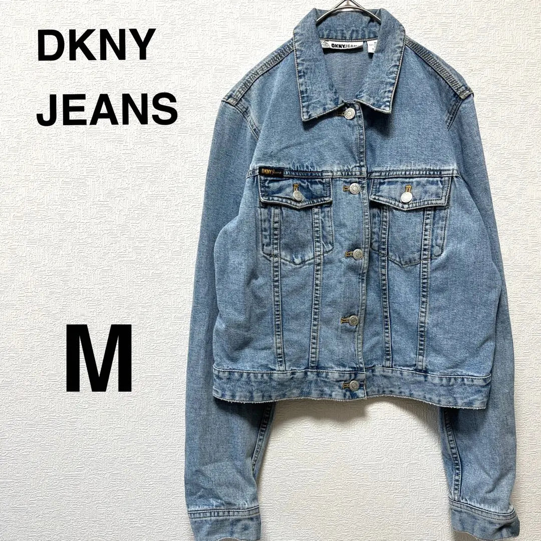 Dekeen Eewai Denim Jacket Jeans Vintage Damage Anti -Clothing M