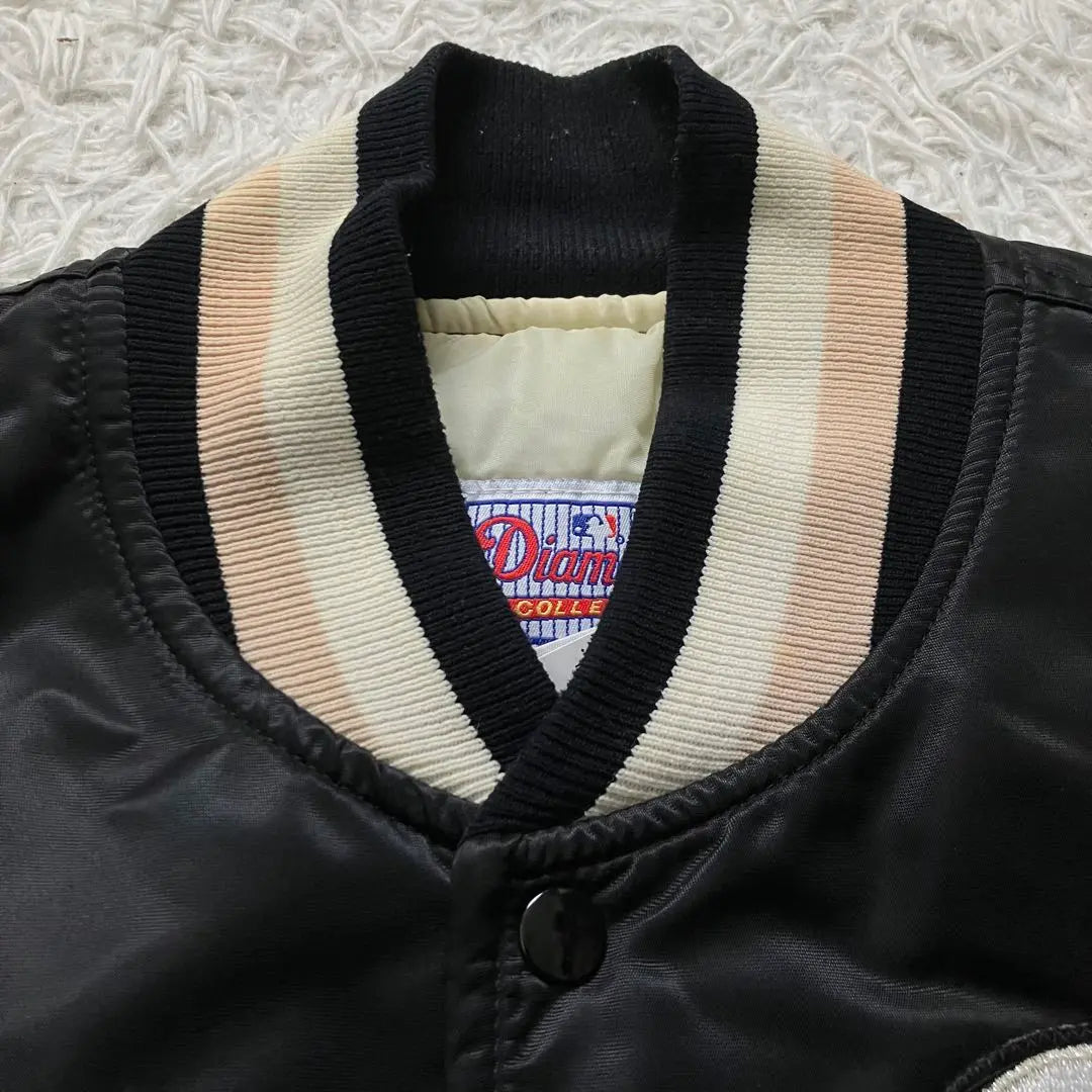 {90s US made popular first come first served in good condition L} mlb white sox starter star jacket