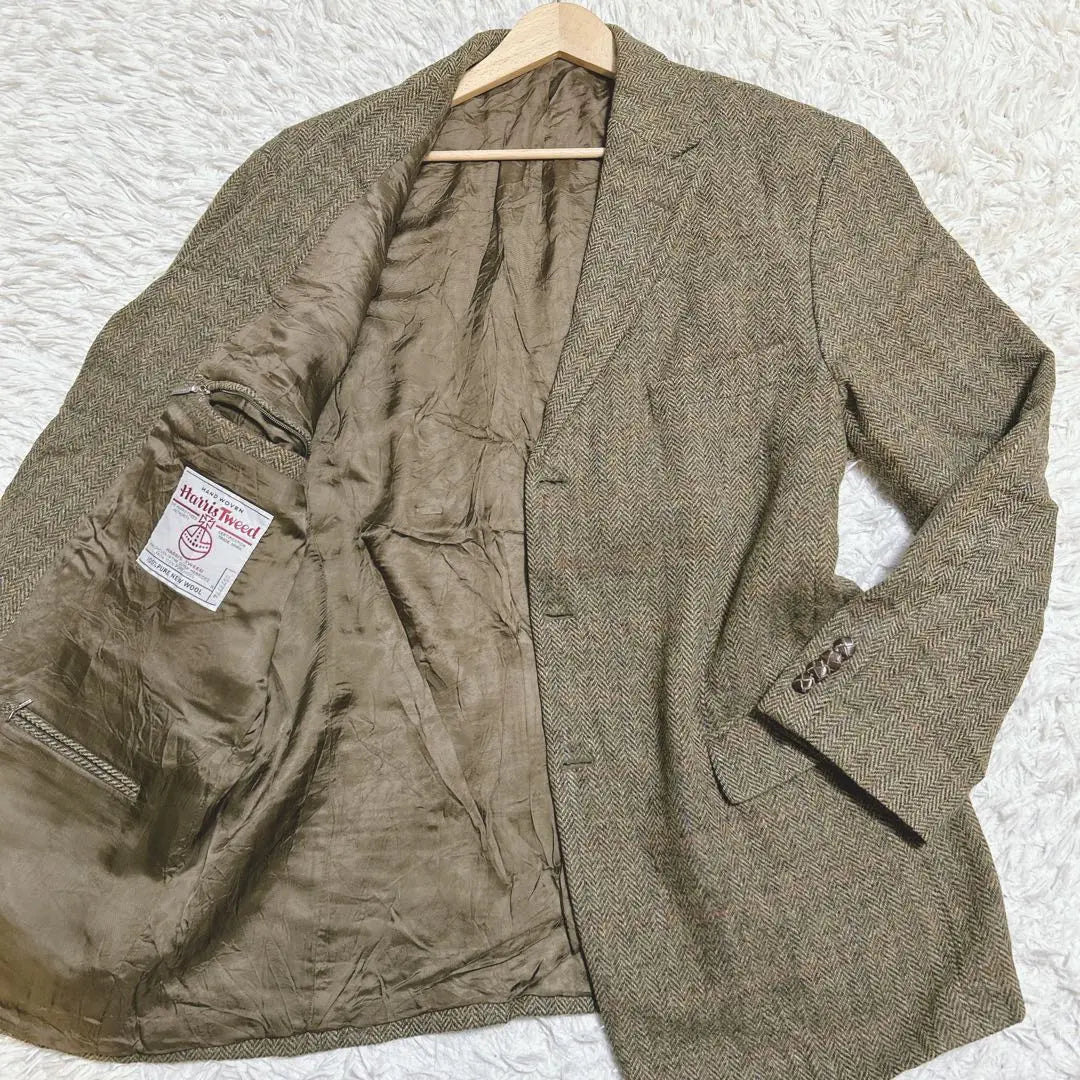 Great condition ✨ Harris Tweed Tailored Jacket Size | 美品✨ Harris Tweed テーラードジャケット　サイズ