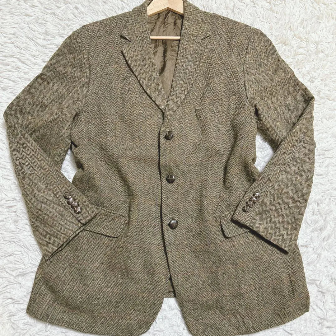 Excelente estado ✨ Tamaño de chaqueta a medida Harris Tweed | 美品✨ Harris Tweed テーラードジャケット サイズ