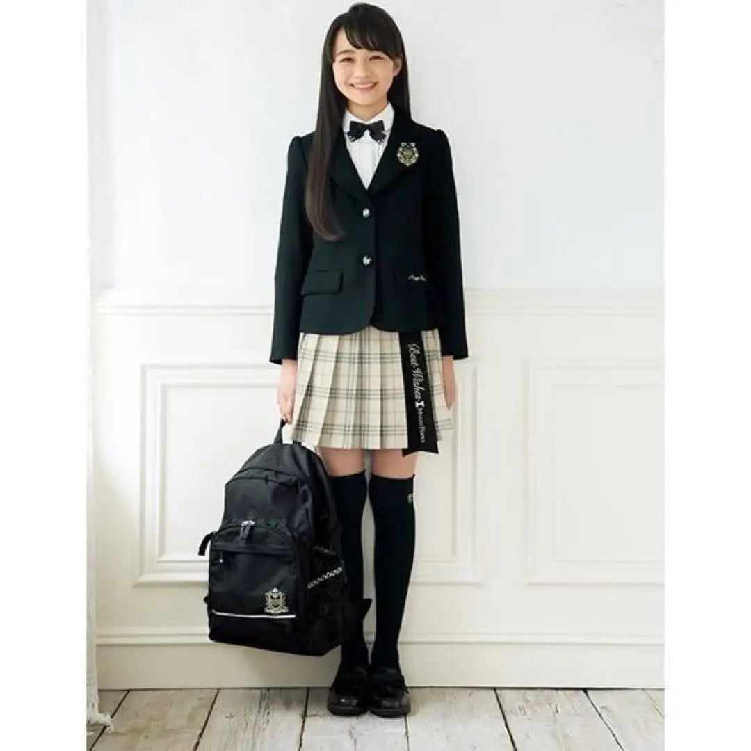 Beauty Meso Piano 150/M Traje formal de graduación Ceremonia de graduación Ceremonia de entrada | 美品 メゾピアノ 150/M 卒服 フォーマルスーツ 卒業式 入学式