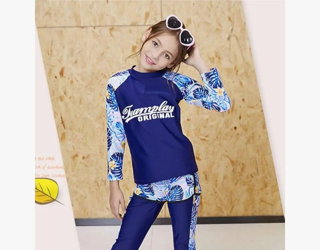 [YMGOT] Kids Separate Children's Swimwear 3 -piece Set 120-130cm | [Ymgot] キッズ セパレート 子供 水着 3点セット　120〜130cm