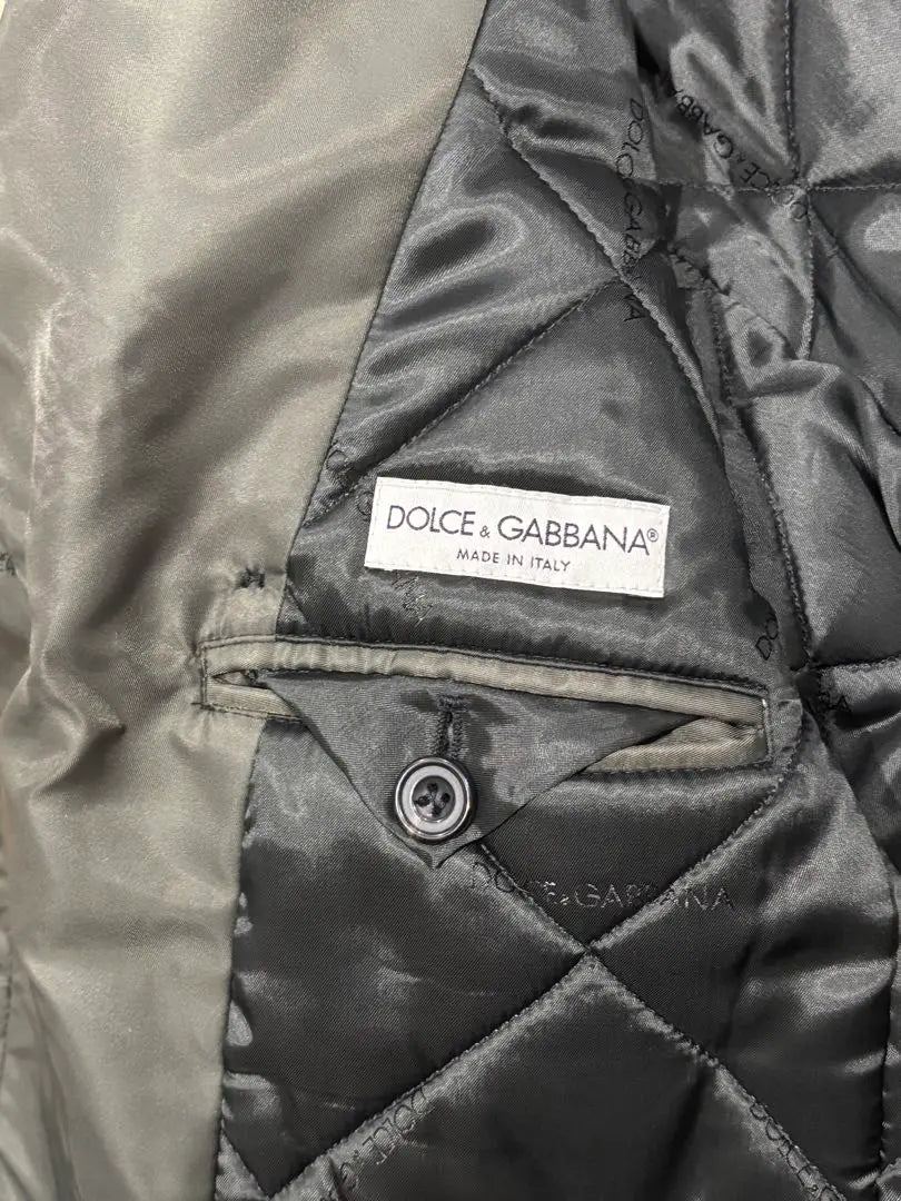 Dolce & Gabbana Olive Green Trench Coat