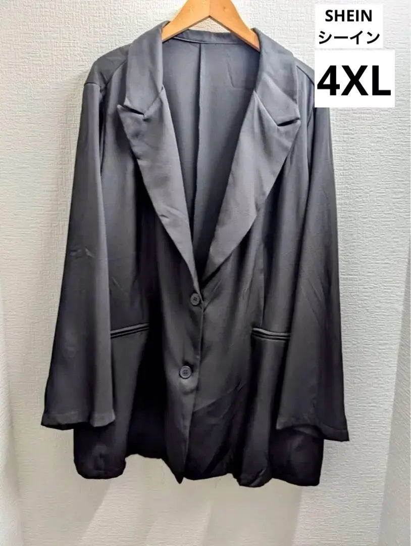 [4XL] SHEIN tailored jacket black