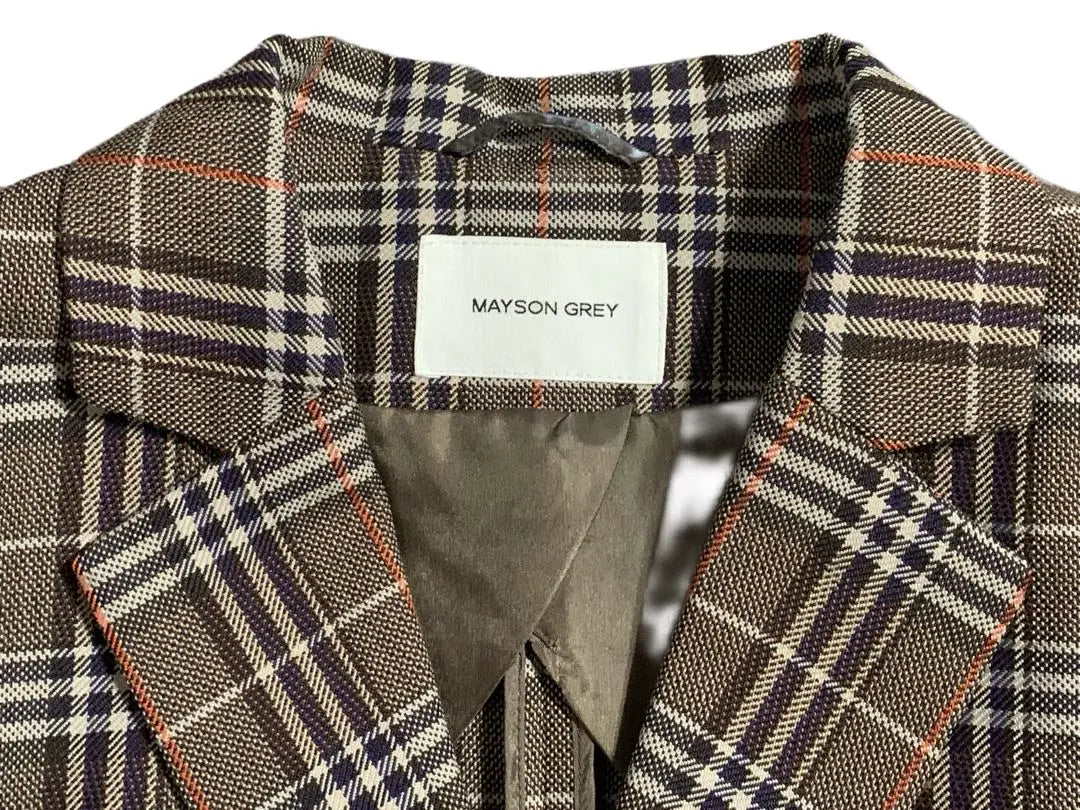 MAYSON GREY Double Check Tailor Jacket L