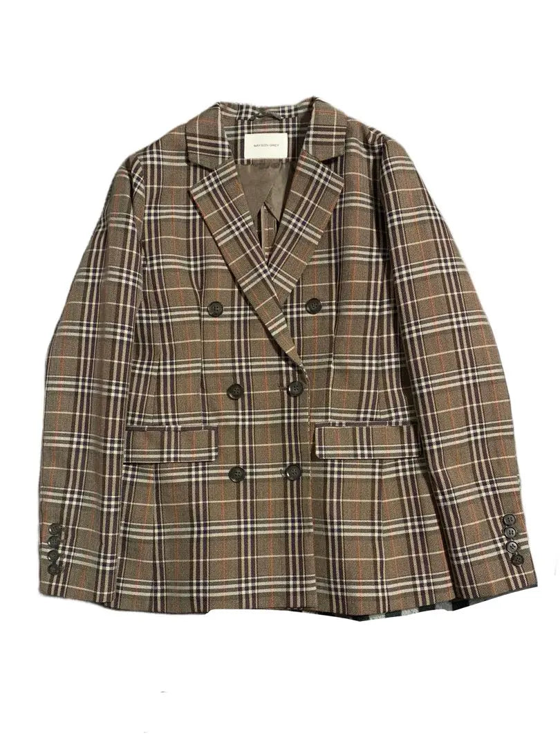 MAYSON GREY Double Check Tailor Jacket L