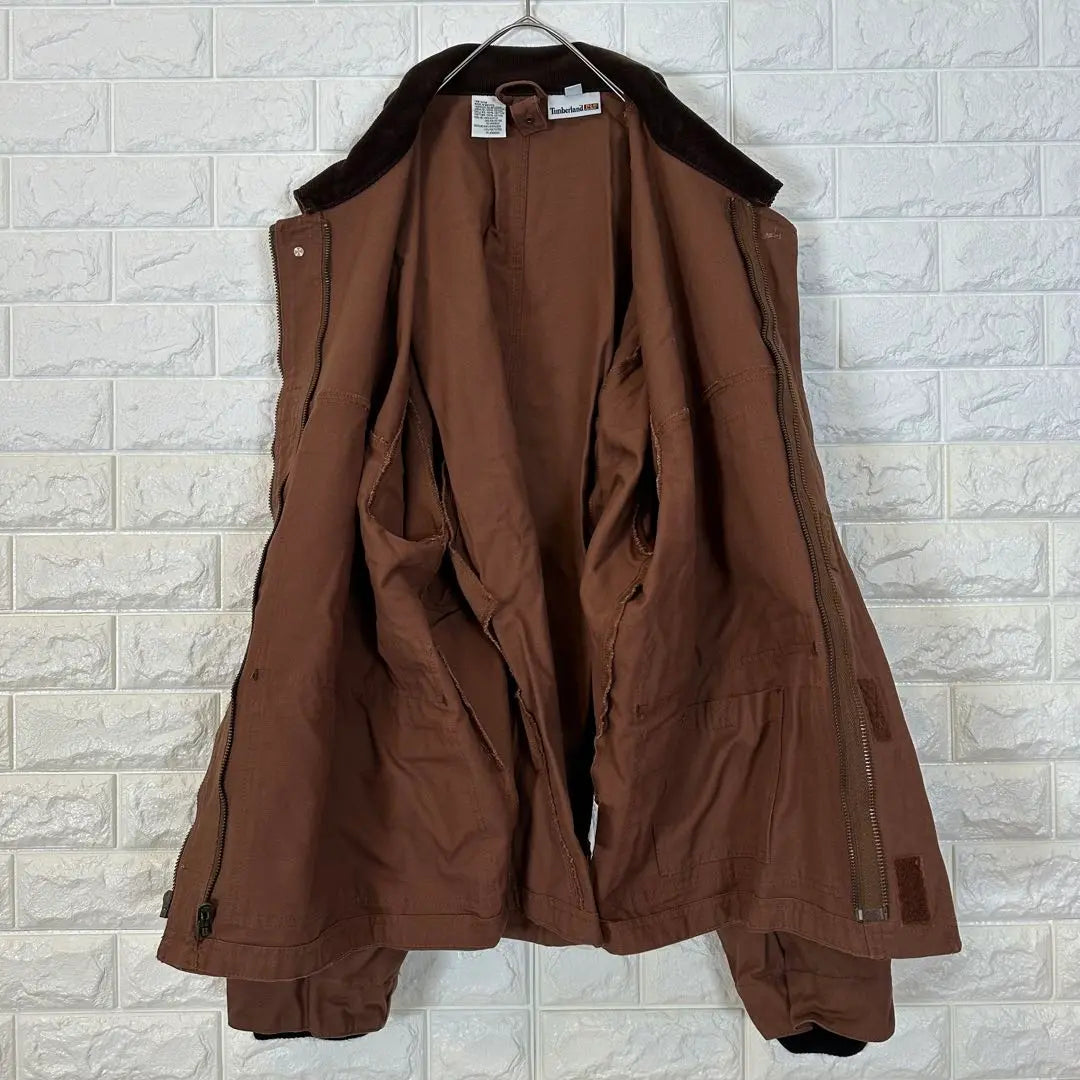 V564 [Timberland] Jacket with liner [Men's 2XL] Brown | V564【Timberland】ライナー付ジャケット【メンズ2XL】ブラウン