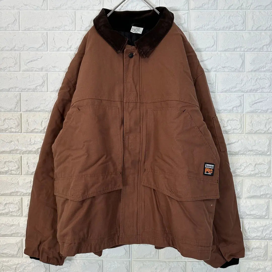 V564 [Timberland] Jacket with liner [Men's 2XL] Brown | V564【Timberland】ライナー付ジャケット【メンズ2XL】ブラウン