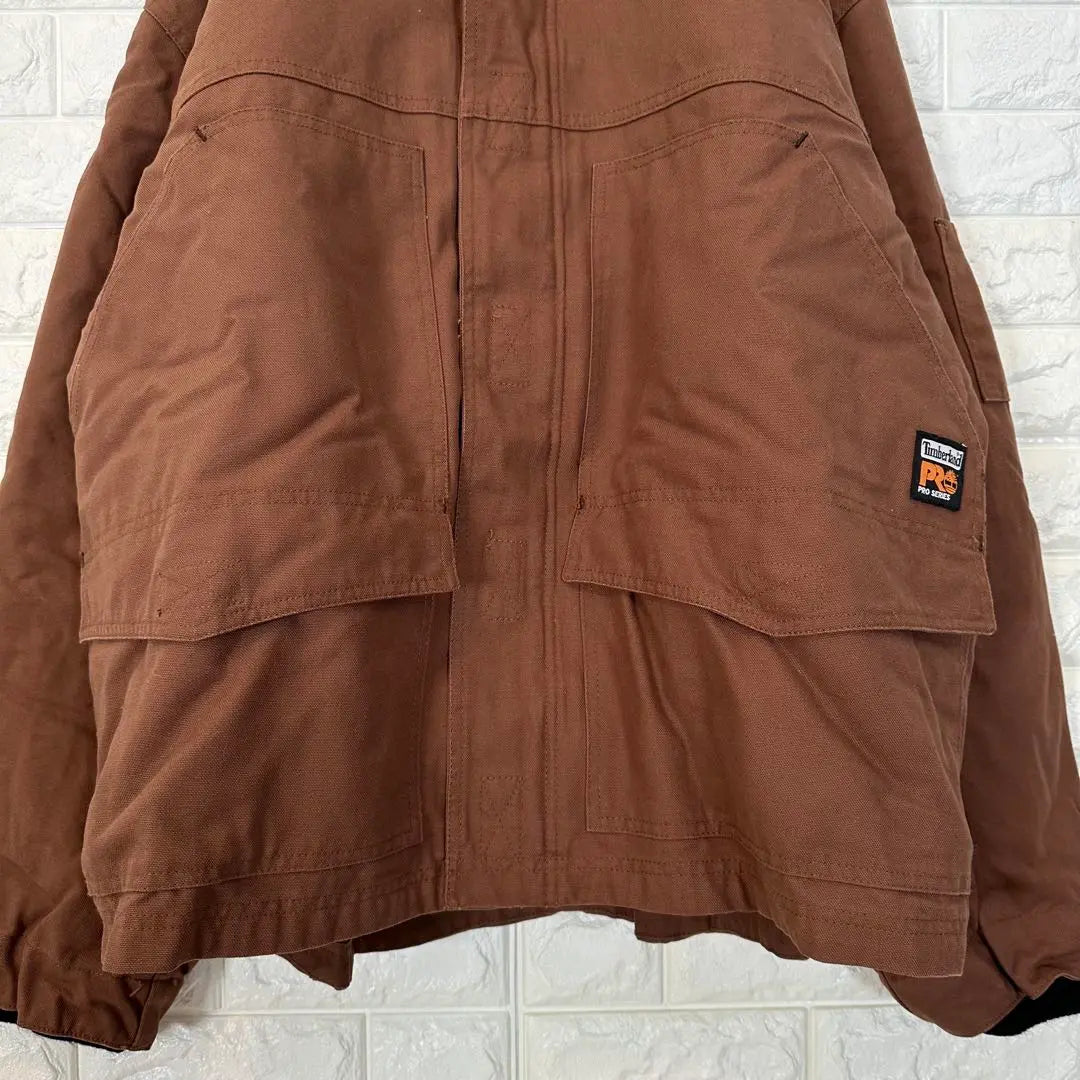 V564 [Timberland] Jacket with liner [Men's 2XL] Brown | V564【Timberland】ライナー付ジャケット【メンズ2XL】ブラウン