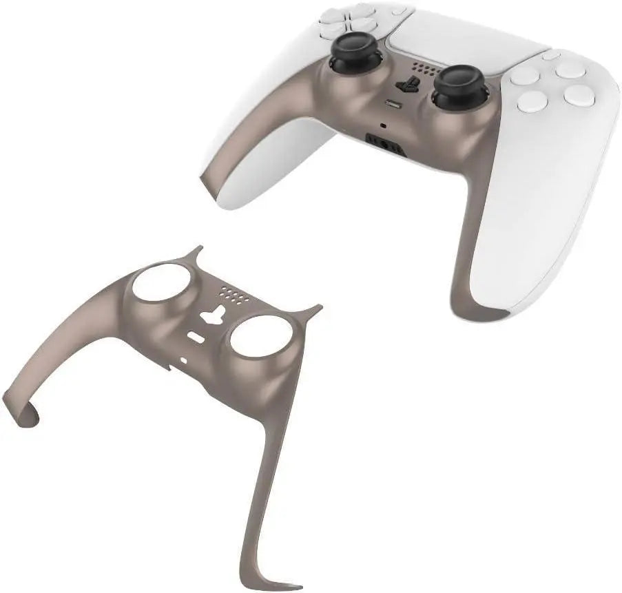 PS5 controller cover silver decorative case PS5 scratch-proof lightweight | PS5コントローラー用　カバー　シルバー　装飾ケース PS5 防キズ　軽量