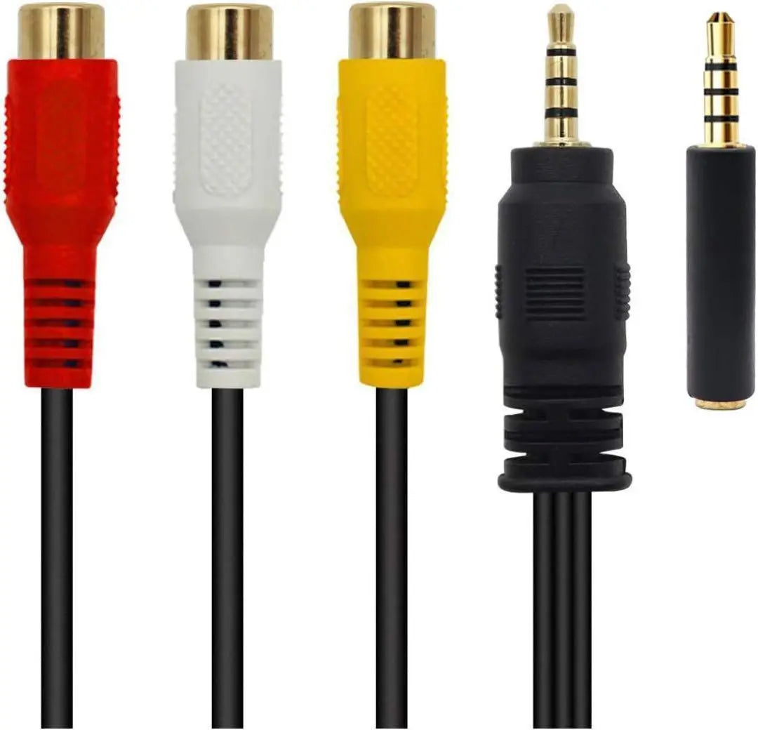 ★Cable auxiliar de audio macho de 3,5 mm y conector 3RCA macho de 3,5 mm★