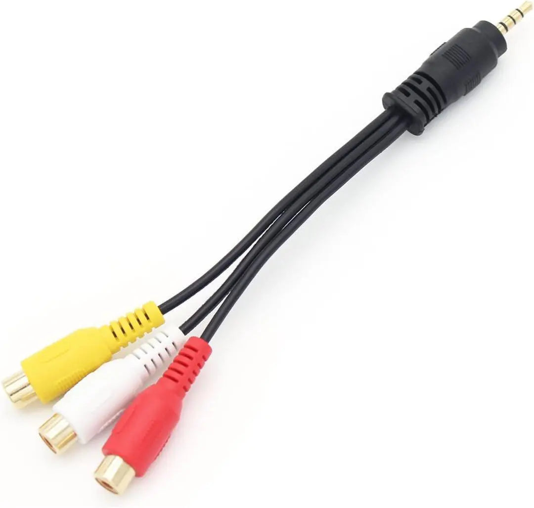 ★Cable auxiliar de audio macho de 3,5 mm y conector 3RCA macho de 3,5 mm★