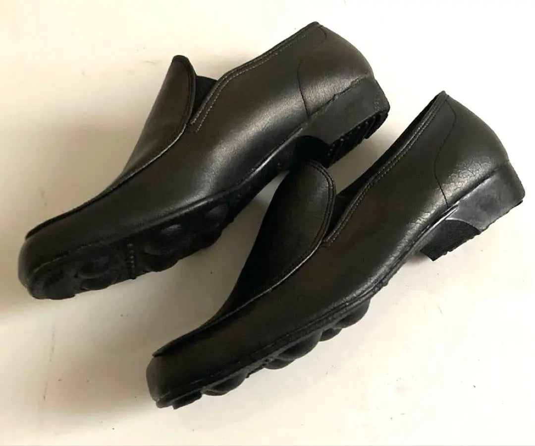 [New and unused!] Perfect for business] Fukuoka Science Industry Black Shoes ①