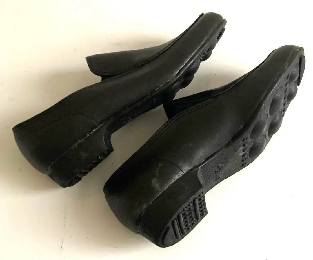 [New and unused!] Perfect for business] Fukuoka Science Industry Black Shoes ①